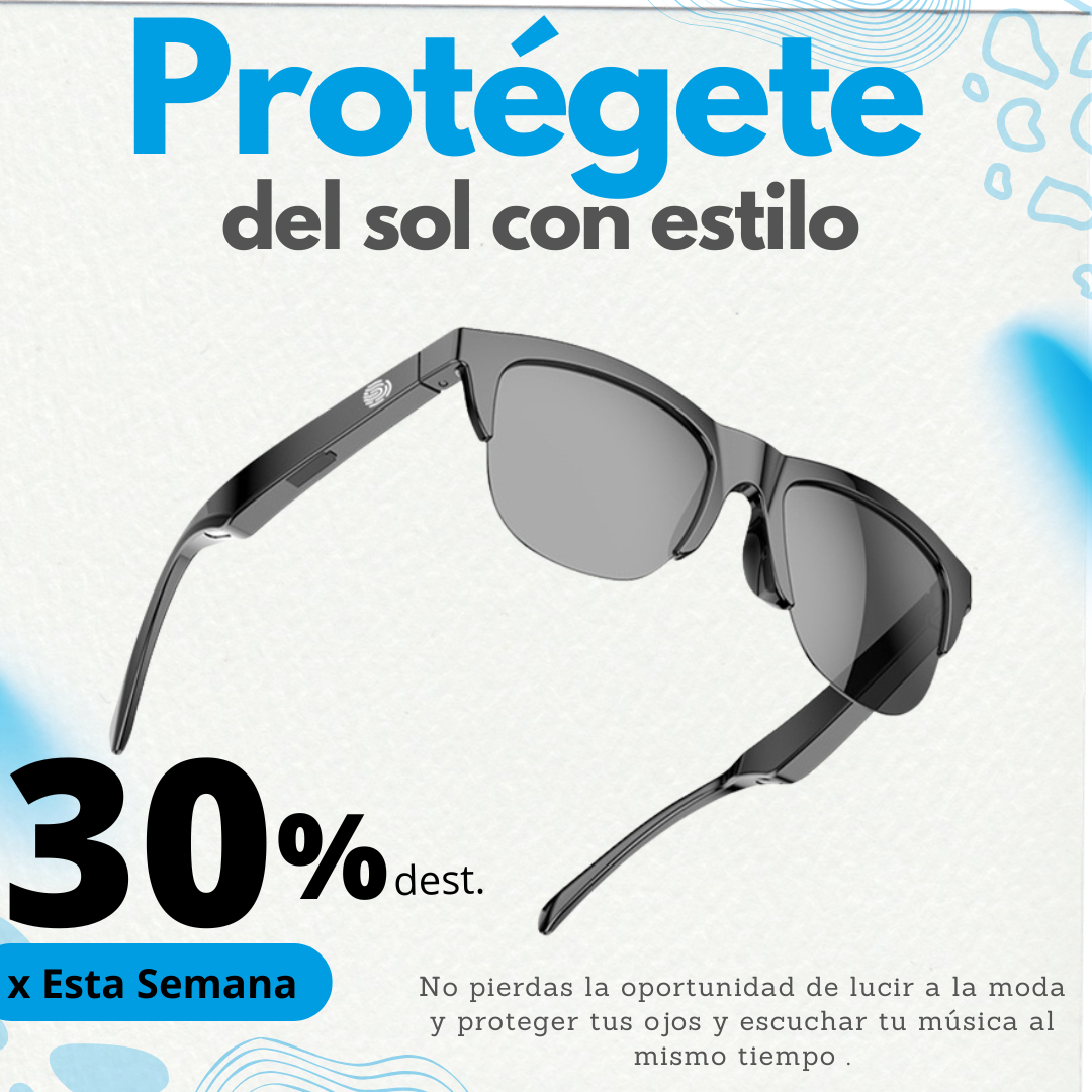 LENTES DE SOL INTELIGENTE  UNISEX F-06 SMART TIME